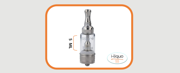 Clearomiseur Aspire Nautilus contenance