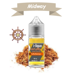 E-liquide Midway au bon goût classique blond américain . Petit ou grand format en vente à i-liquo cigarettes électroniques Bordeaux gironde.