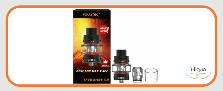 clearomiseur TFV8 Baby V2 package