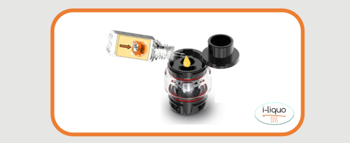 Remplissage du clearomiseur TFV8 Baby V2