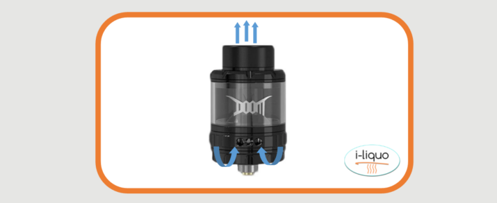 Doom RTA Damn Vape air flow