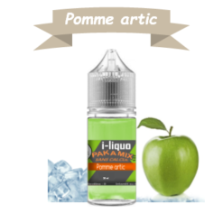 eliquide grand flacon format gout pomme verte glacée frais bordeaux gironde